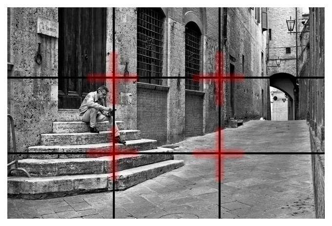 правило одной трети в фотографии