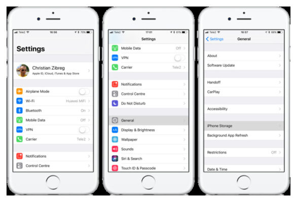 приложения для хранения данных iphone