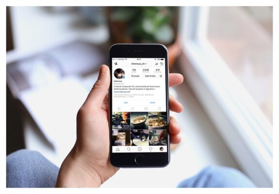 добавление текста к фотографиям instagram