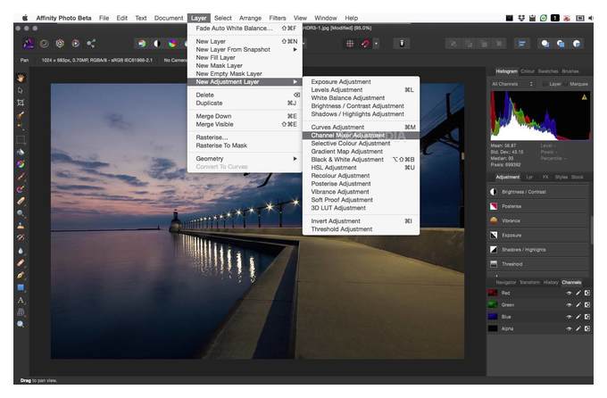 корректирующий слой photoshop тени/светы