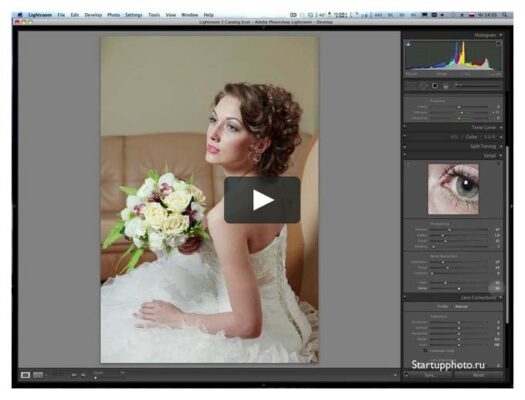 как повысить резкость фотографий в lightroom