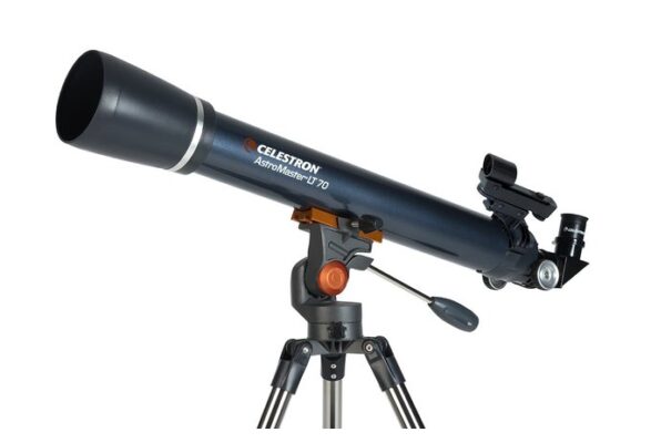 как прикрепить камеру к телескопу celestron