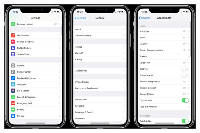 как изменить размер изображения на iphone