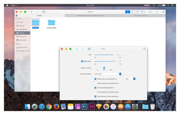 как объединить скриншоты на mac
