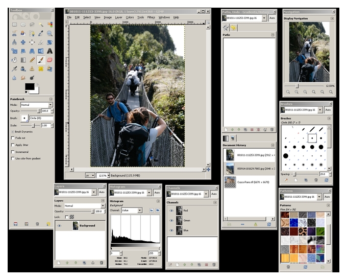 создание gimp как фотошопа