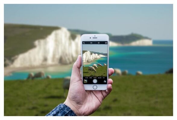 обрезка фотографий на iphone 6