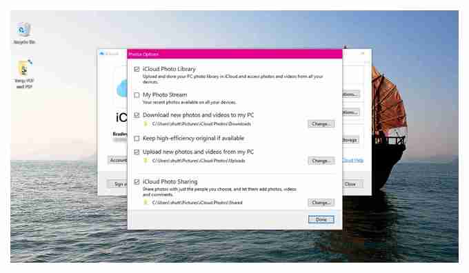 как загрузить фотографии icloud на пк