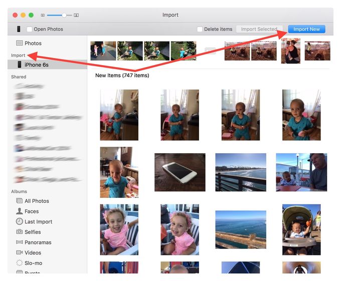получить фотографии с iphone без iphoto