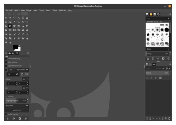 может ли фотошоп открывать файлы gimp