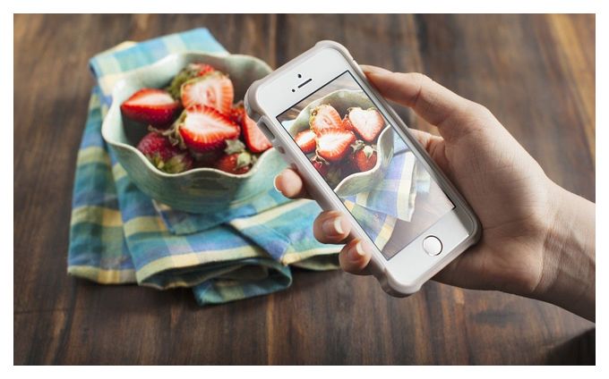 советы по съемке еды на iphone