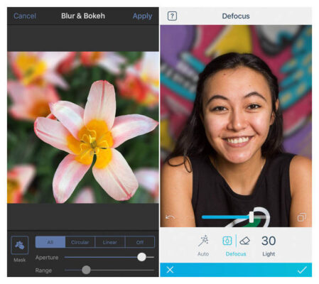 приложение для размытия фотографий для iphone