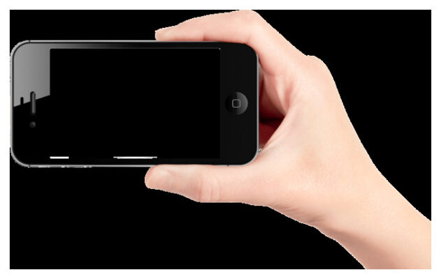 фотографии без рук на iphone