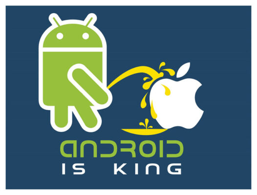 У кого больше приложений - у android или apple