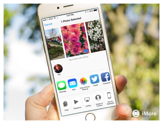 найти фотографии по airdrop на iphone