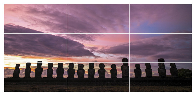 фотография по правилу двух третей
