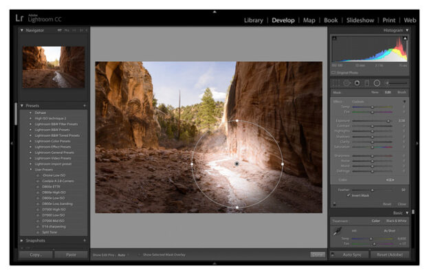 синхронизация фотографий в lightroom