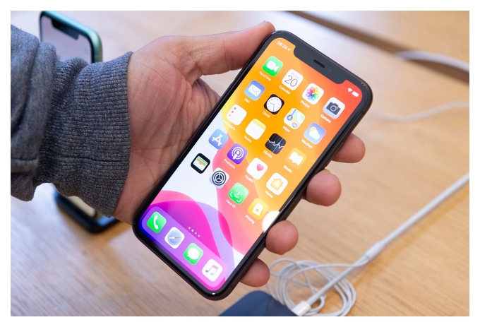 перевернутое изображение iphone