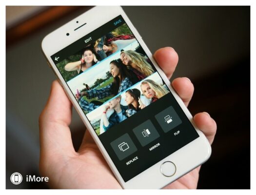 приложение, которое разделяет фотографии для instagram