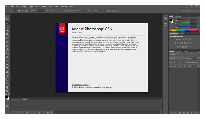 когда вышел фотошоп cs6