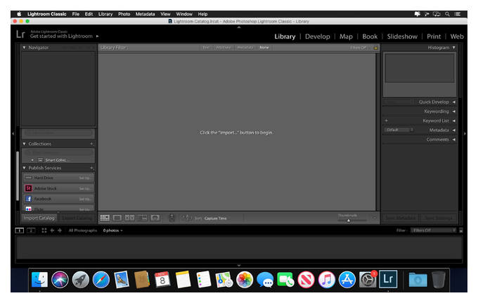 слайд-шоу в lightroom 2020