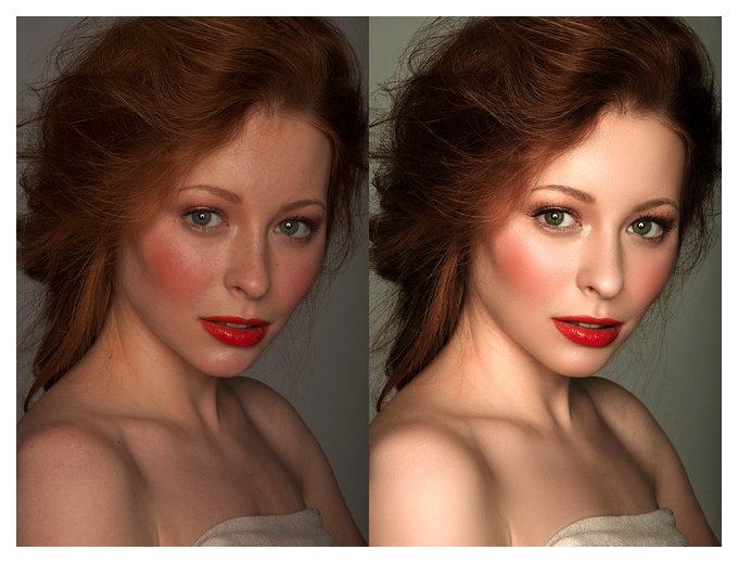 редактирование фотографий ретушь