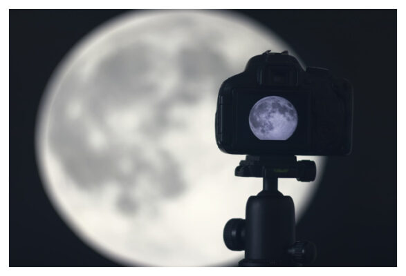 настройки фотокамеры луны