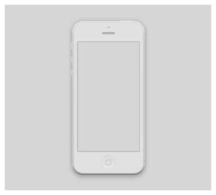 приложение для iphone на белом фоне