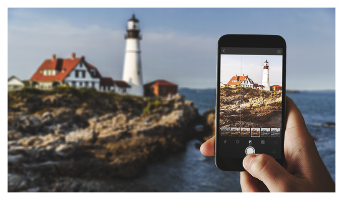 как объединить фотографии в lightroom mobile