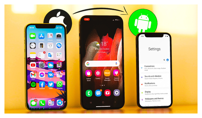 как сделать iphone похожим на android