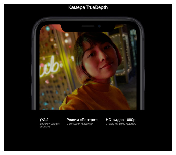 мегапиксели iphone xr
