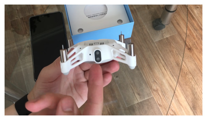 как подключить дрон к iphone
