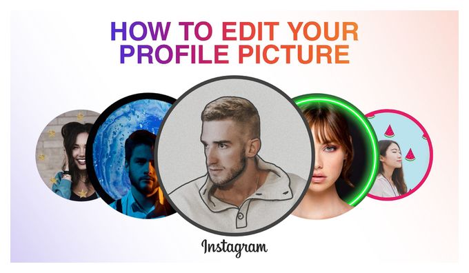 как добавить фотографию профиля в instagram