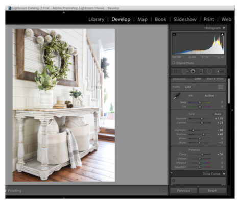 как освободить место в lightroom