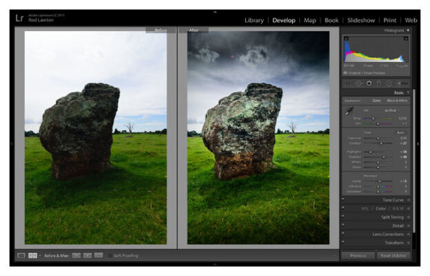 что можно сделать с помощью adobe lightroom