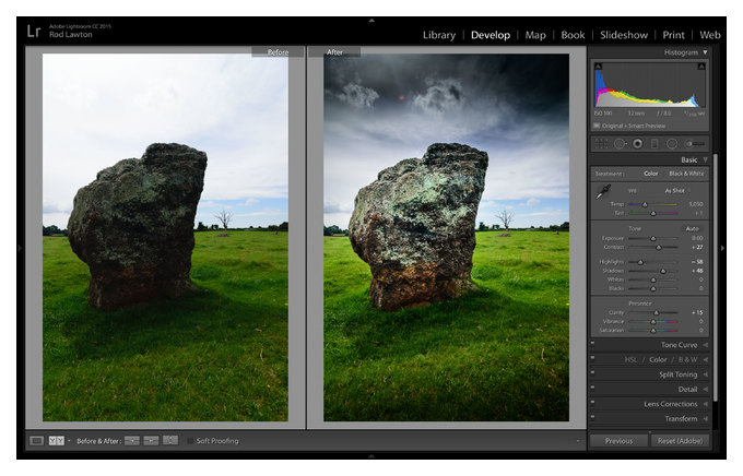 что можно сделать с помощью adobe lightroom