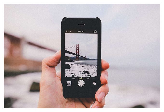 просмотр фотографий на iphone