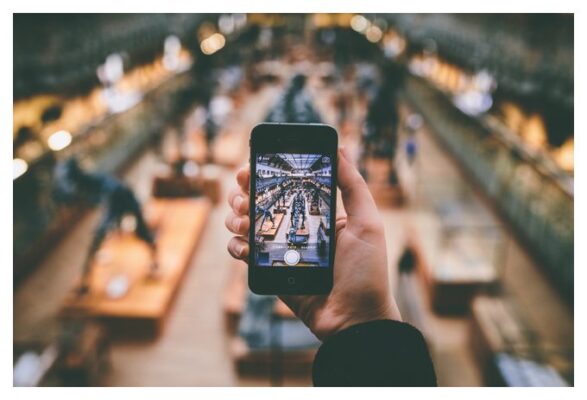 можно ли размыть фотографию на iphone