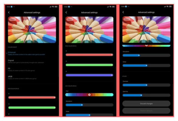 как откалибровать цвет экрана iphone