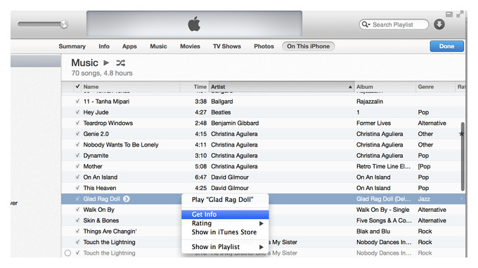 itunes не показывает фотографии