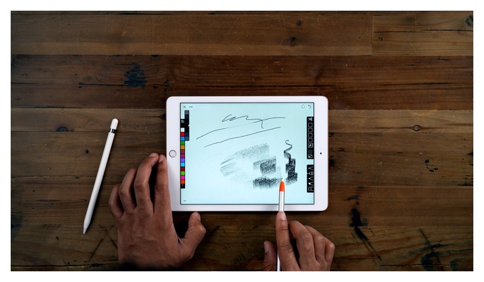 как рисовать на фотографии ipad